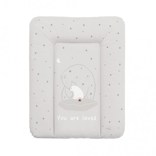 CEBA BABY Podložka prebaľovacia mäkká malá (50x70) Basic Polar Bears