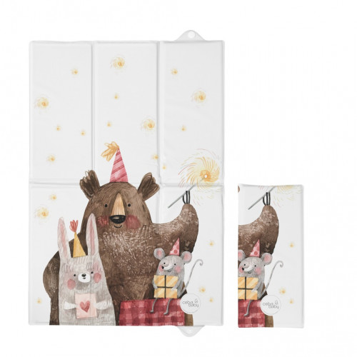 CEBA BABY Podložka prebaľovacia cestovná (60x40) Basic Celebration