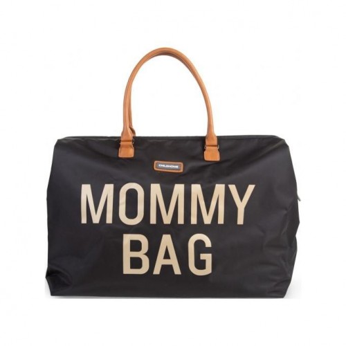 Prebaľovacia taška Mommy Bag Black Gold CHILDHOME 
