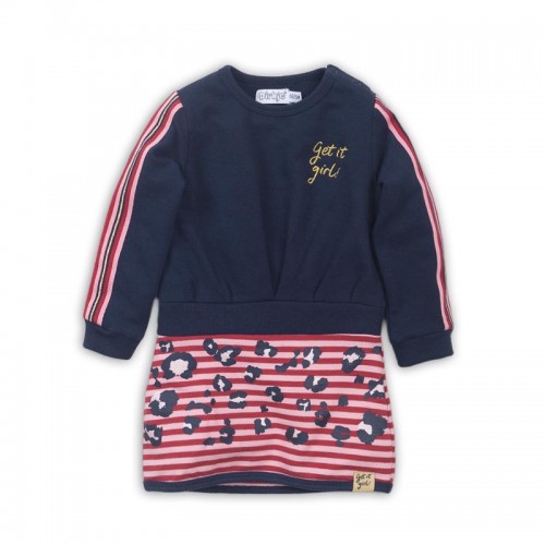 Šaty D-GiRL 74 Navy+red+pink Šaty D-GiRL 74 Navy+red+pink
