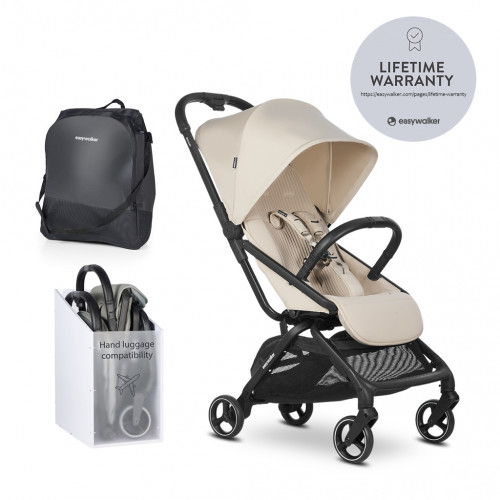 EASYWALKER Kočík športový Rockey S Bright Taupe EASYWALKER Kočík športový Rockey S Bright Taupe