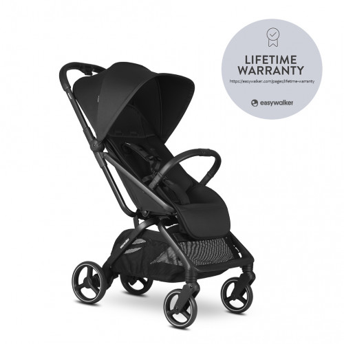 EASYWALKER Kočík športový Rockey M Pure Black EASYWALKER Kočík športový Rockey M Pure Black