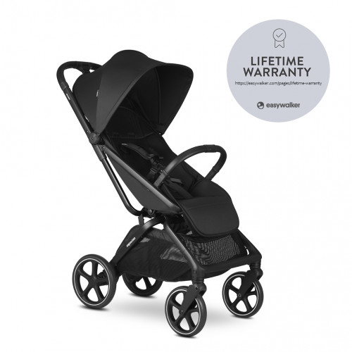 EASYWALKER Kočík športový Rockey L Pure Black EASYWALKER Kočík športový Rockey L Pure Black