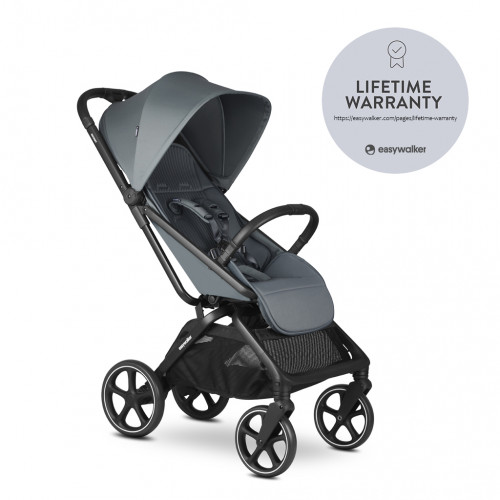 EASYWALKER Kočík športový Rockey L Smooth Grey EASYWALKER Kočík športový Rockey L Smooth Grey