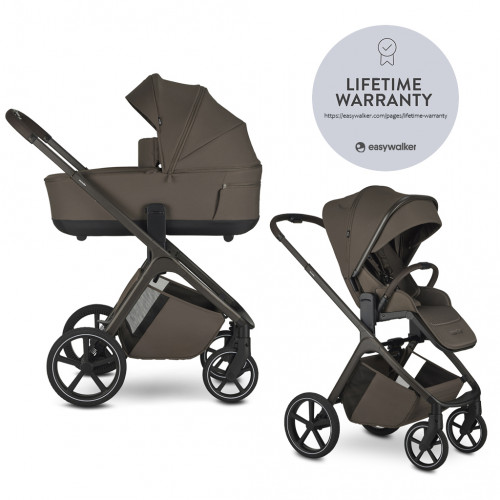 EASYWALKER Kočík kombinovaný Zoey Chestnut Brown EASYWALKER Kočík kombinovaný Zoey Chestnut Brown