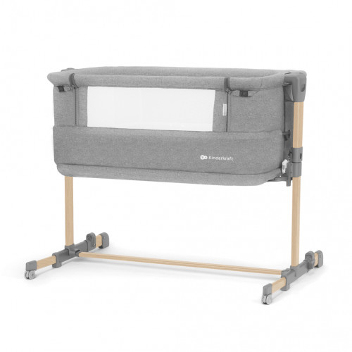 KINDERKRAFT Postieľka detská polohovateľná Neste grow Light Grey Full Wood KINDERKRAFT Postieľka detská polohovateľná Neste grow Light Grey Full Wood
