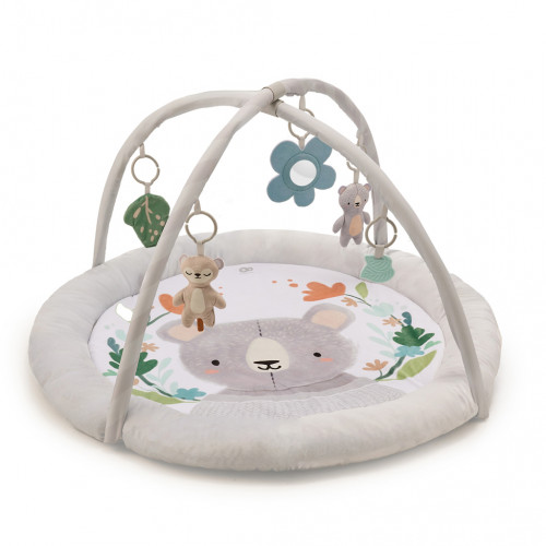 KINDERKRAFT Deka hracia s hrazdičkou Cozyplay Light Grey KINDERKRAFT Deka hracia s hrazdičkou Cozyplay Light Grey
