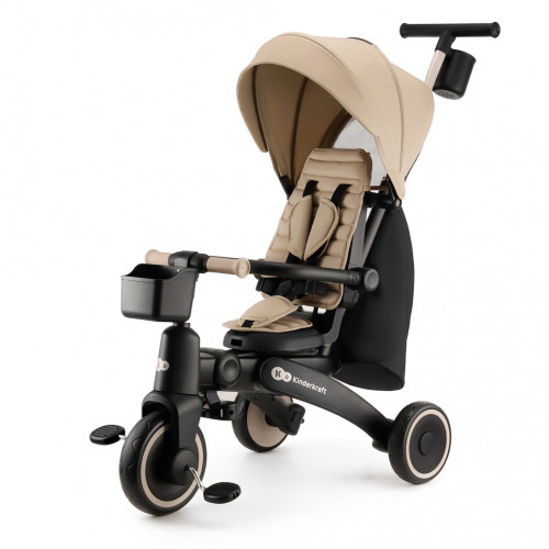 KINDERKRAFT Detská trojkolka Jazz 2 Beige KINDERKRAFT Detská trojkolka Jazz 2 Beige