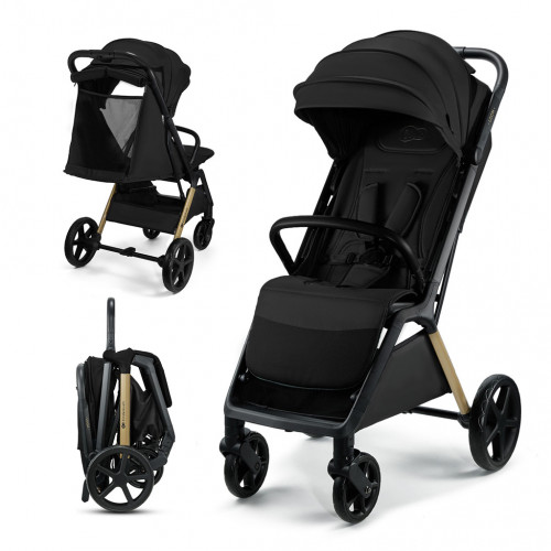 KINDERKRAFT Kočík športový Loom Black KINDERKRAFT Kočík športový Loom Black