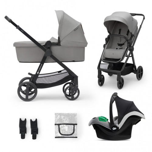 KINDERKRAFT Kočík kombinovaný 3v1 Newly Moonlight grey + Mink PRO KINDERKRAFT Kočík kombinovaný 3v1 Newly Moonlight grey + Mink PRO