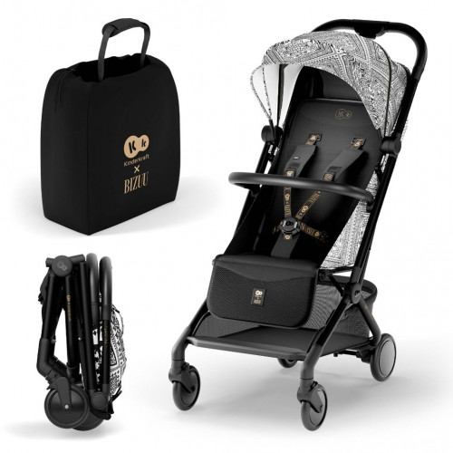 KINDERKRAFT Kočík športový Pilot 2 Lunar Black Bizuu