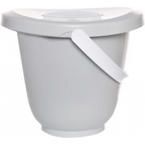 LUMA Kyblík na pleny s víkem - Light Grey