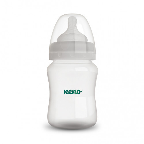 NENO Dojčenská fľaša antikoliková 150ml, 0m+ NENO Dojčenská fľaša antikoliková 150ml, 0m+