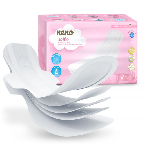 NENO Vložky popôrodné s krídelkami Soffio 8 ks NENO Vložky popôrodné s krídelkami Soffio 8 ks