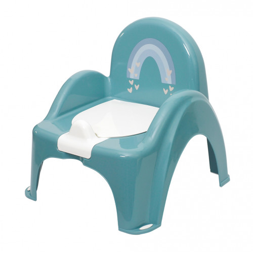 TEGA BABY Nočník kresielko s hudbou Meteo - turquoise TEGA BABY Nočník kresielko s hudbou Meteo - turquoise