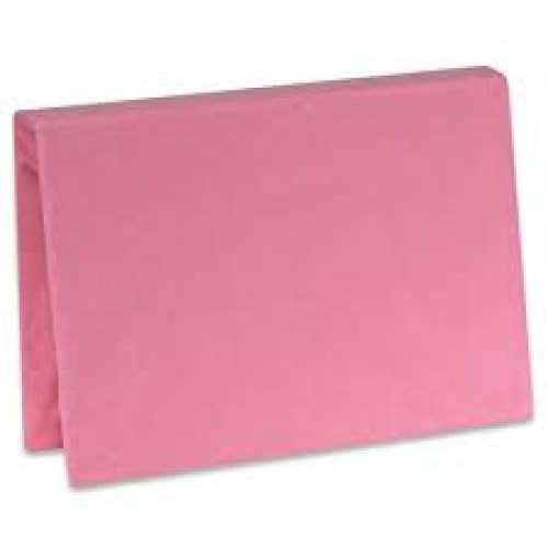 Plachta Jersey s gumou Ružová 60x120 cm