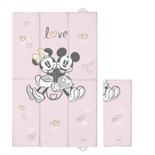 CEBA Podložka prebaľovacia cestovná 50x80 Disney Minnie & Mickey Pink CEBA Podložka prebaľovacia cestovná 50x80 Disney Minnie & Mickey Pink