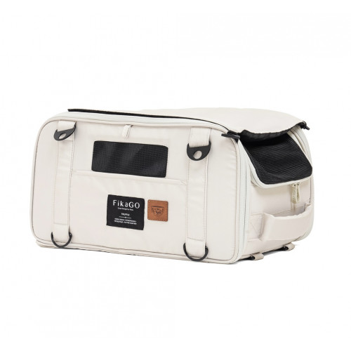 FIKAGO Nosič cestovný pre psov a mačky Truffle Creamy Cloud