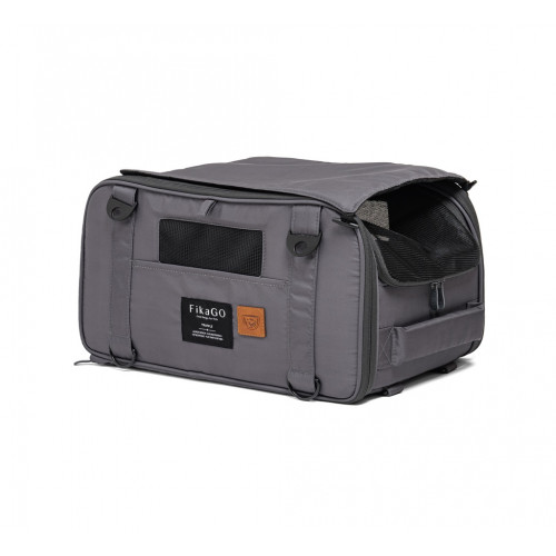 FIKAGO Nosič cestovný pre psov a mačky Truffle Grey