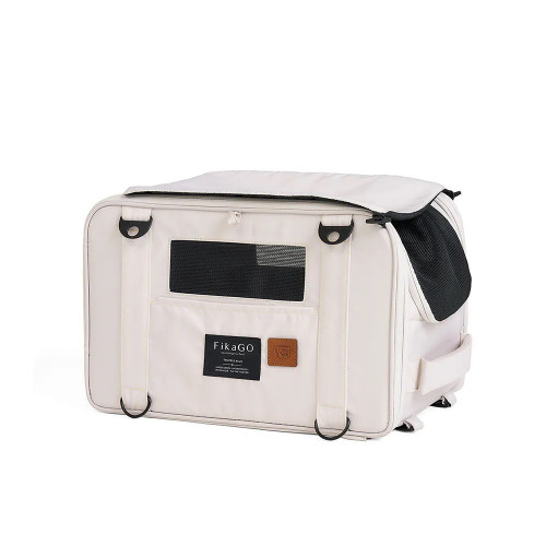 FIKAGO Nosič cestovný pre psy a mačky Truffle Plus Creamy Cloud