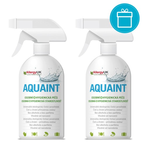 2 x AQUAINT 100% ekologická čistiaca voda 500 ml