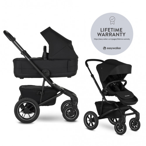 EASYWALKER Kočík kombinovaný Jimmey 2v1 Pepper Black LITE AIR EASYWALKER Kočík kombinovaný Jimmey 2v1 Pepper Black LITE AIR