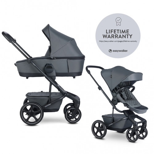 EASYWALKER Kočík kombinovaný Harvey⁵ Premium 2v1 Mineral Grey LITE RWS EASYWALKER Kočík kombinovaný Harvey⁵ Premium 2v1 Mineral Grey LITE RWS