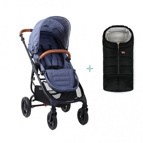 VALCO BABY Kočík športový Trend 4 Ultra Denim + PETITE&MARS fusak Jibot ZADARMO VALCO BABY Kočík športový Trend 4 Ultra Denim + PETITE&MARS fusak Jibot ZADARMO