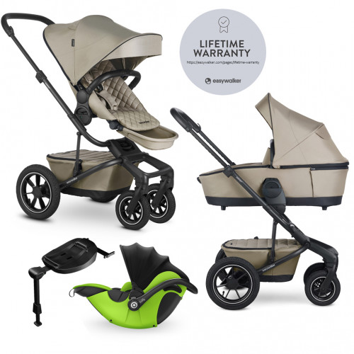 EASYWALKER Kočík kombinovaný Harvey⁵ Premium 2v1 Pearl Taupe LITE AIR + KIDDY Evoluna i-size 2 EASYWALKER Kočík kombinovaný Harvey⁵ Premium 2v1 Pearl Taupe LITE AIR + KIDDY Evoluna i-size 2