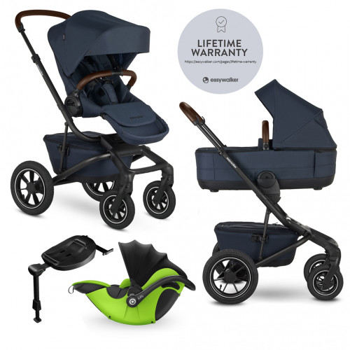 EASYWALKER Kočík kombinovaný Jimmey 2v1 Indigo Blue LITE AIR + KIDDY Evoluna i-size 2 + základňa EASYWALKER Kočík kombinovaný Jimmey 2v1 Indigo Blue LITE AIR + KIDDY Evoluna i-size 2 + základňa