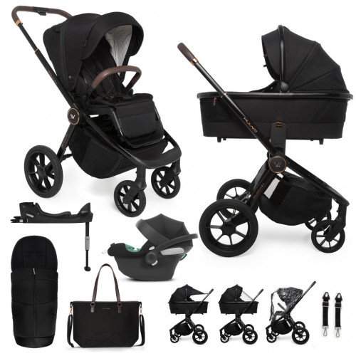 MUUVO Kočík kombinovaný Quick SE 2 Sunset black set 2v1 + CYBEX Aton B2 i-Size + základňa MUUVO Kočík kombinovaný Quick SE 2 Sunset black set 2v1 + CYBEX Aton B2 i-Size + základňa