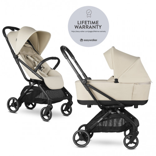 EASYWALKER Kočík kombinovaný Rockey M Bright Taupe