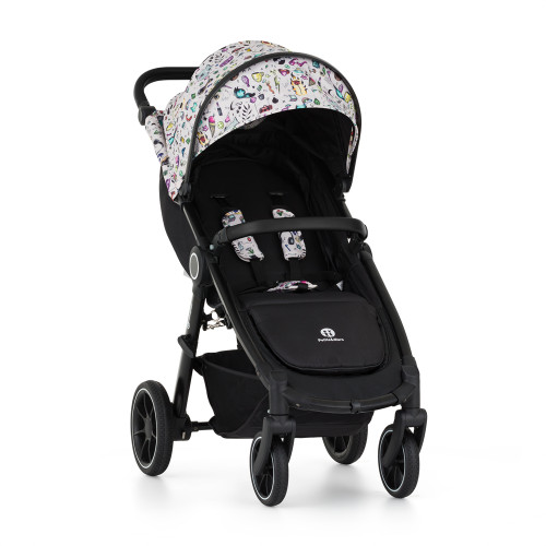 PETITE&MARS Kočík športový Street2 RWS Black Limited 100 Tattoo