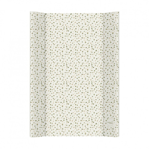 CEBA Podložka prebaľovacia 2-hranná s pevnou doskou (50x70) Basic Spots