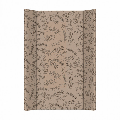 CEBA Podložka prebaľovacia 2-hranná s pevnou doskou (50x70) Basic Flowers