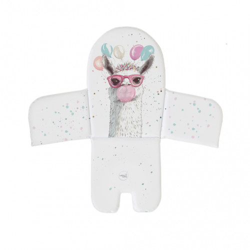 CEBA Vložka do jedálenskej stoličky (38x28) Basic Crazy Lama